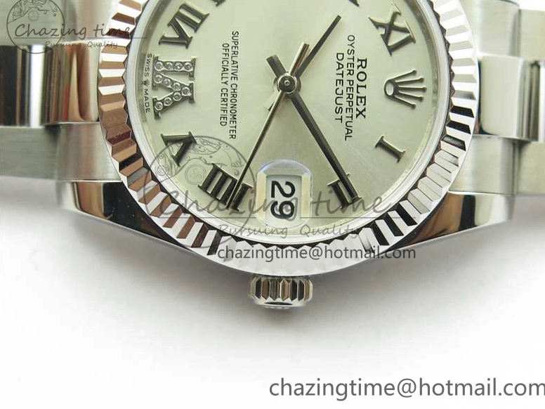 31mm Silver on Maker BP SS Best Bracelet Oyster 278271 Edition Dial Datejust Roman 0204